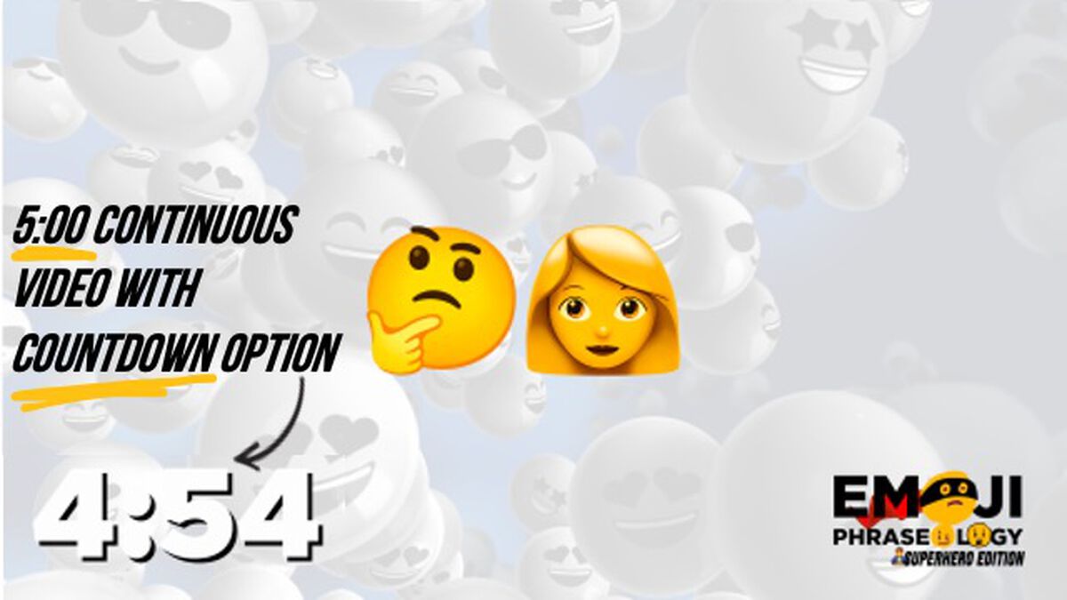 Emoji Phraseology - Superhero Edition image number 4